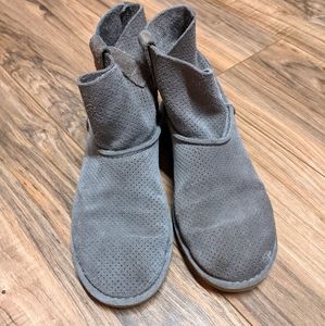 Perforated UGG boots